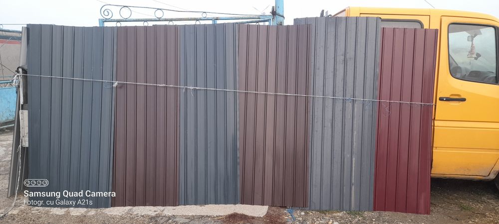 De vanzare tabla cutata 190x90x0.25 visinie și maro .200x90x0.4