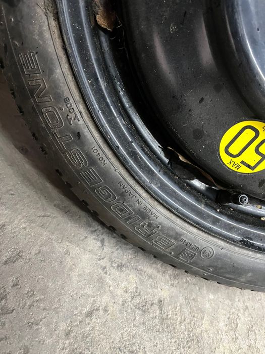 Резервна гума Патерица Toyota 5x114.3