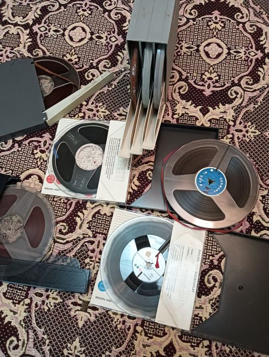 Benzi magnetofon 18cm loturi 10 bucati