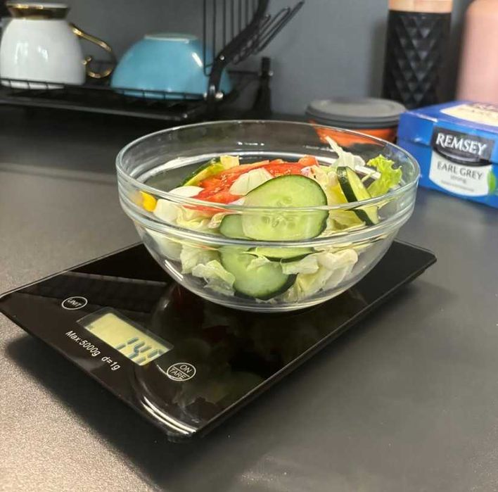 Електронна кухненска везна Ruhhy 24211, висока точност 5 кг / 1г