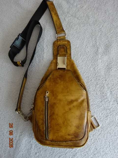 мъжка чанта /естествена кожа/