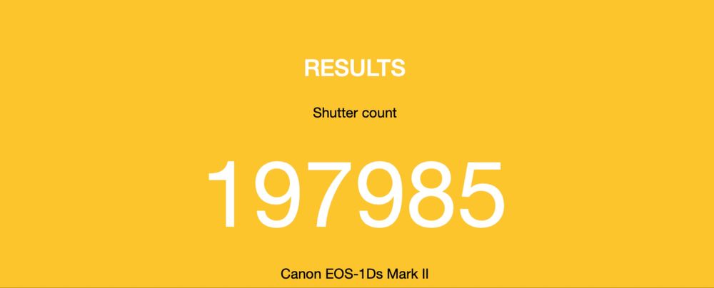 Canon EOS-1Ds Mark II body