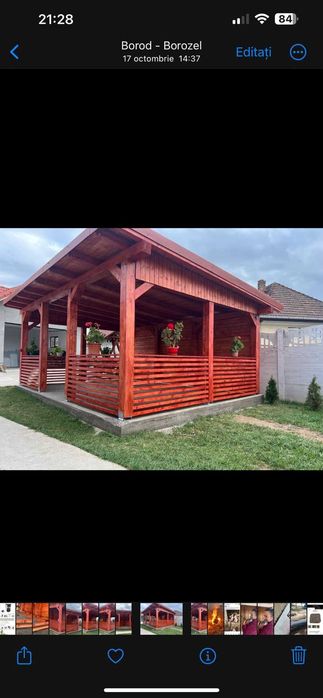 Foisoare rustice de gradina