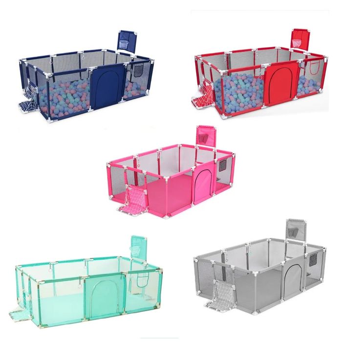 НОВИ! Голяма детска кошара за игра +ПОДАРЪЦИ в опис/ограда заграждение