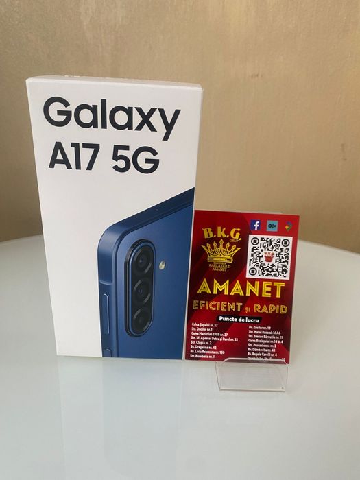 Samsung A17 sigilat  128gb Amanet BKG