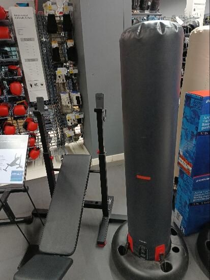 Sac de box gonflabil 100 pe suport Adulți - produs resigilat Decathlon