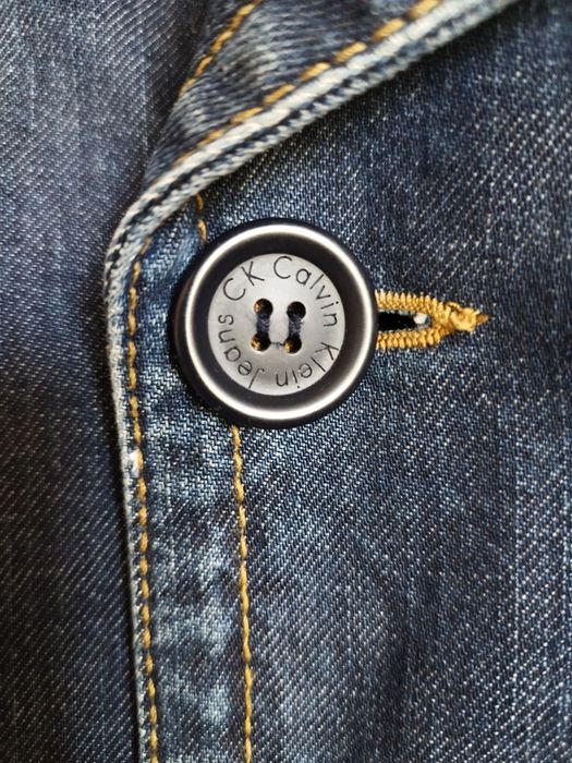 Джинсовая куртка бушлат Calvin Klein