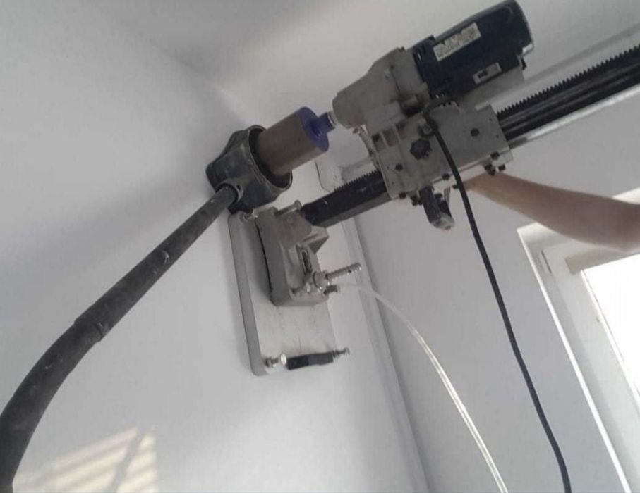 Gauri prin carotare pentru hote, centrale, sisteme de ventilatii,etc