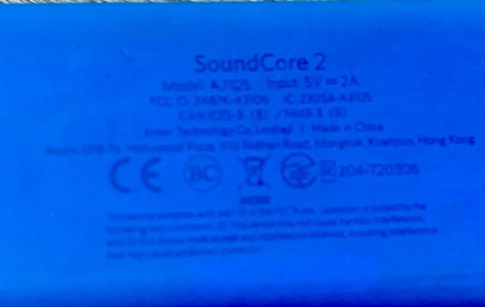 Преносима тонколонка Anker Soundcore 2