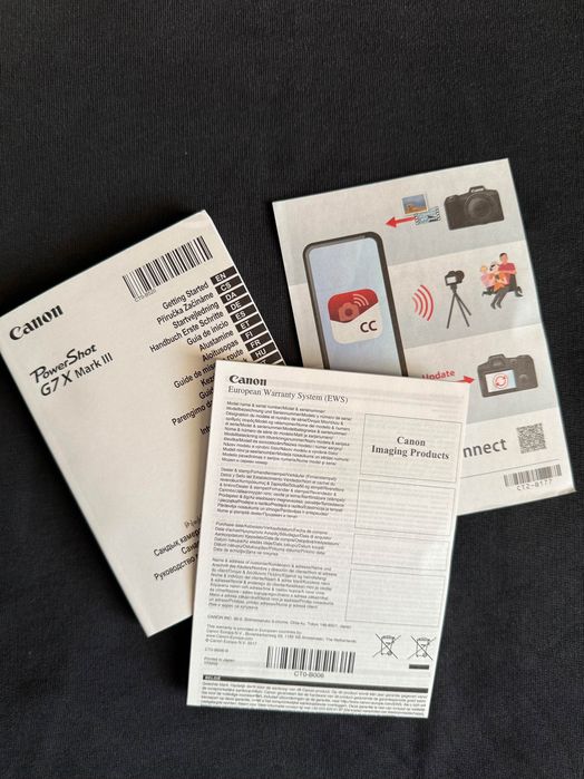 Canon PowerShot G7 X Mark III – Black – Разопакована