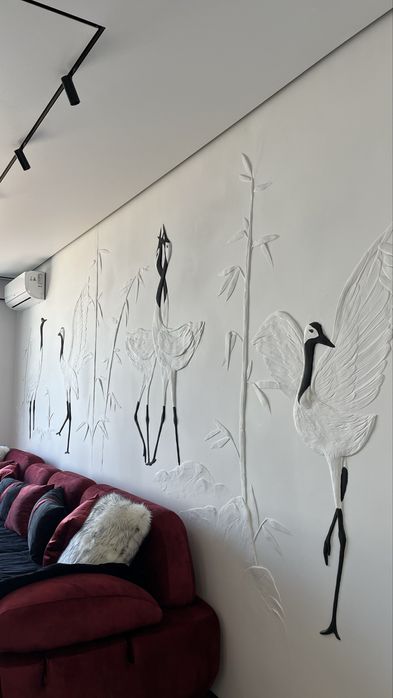 Художник. Роспись стен. Лепка, барельеф