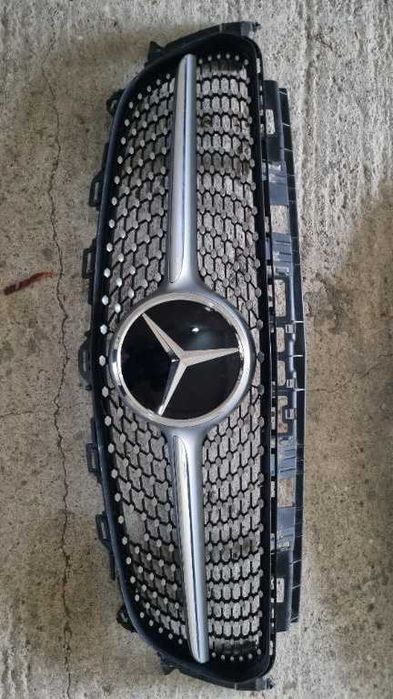 grila amg diamond mercedes glc x253 c w205 w213 gle w167 gla x156 h247