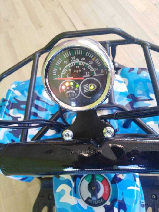 Детско електрическо АТВ / ATV 1200W с 3 скорости АТВ - Blu SPORT