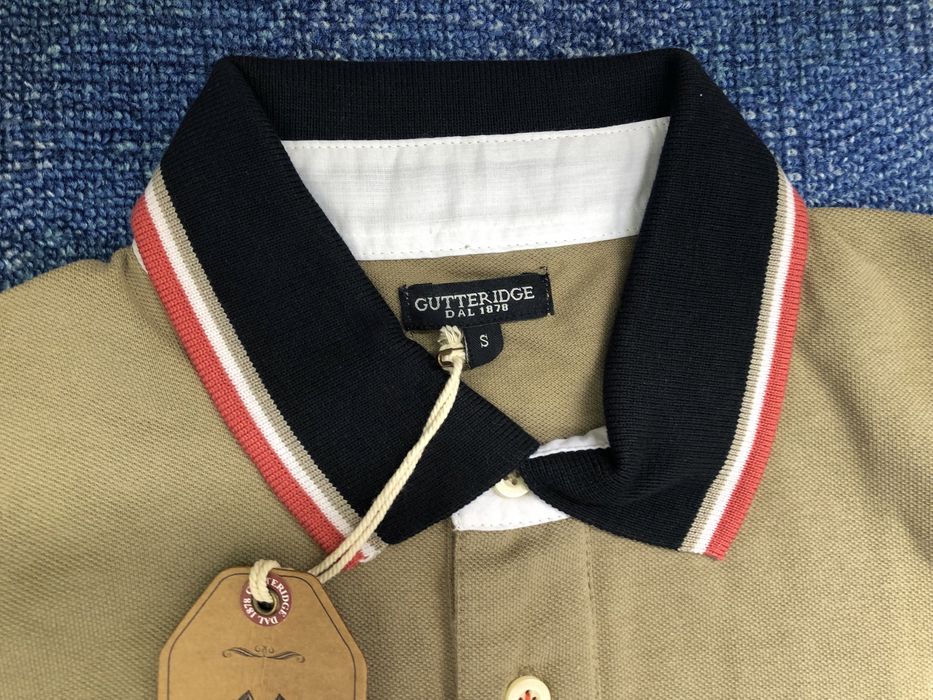 DOLOMITE / Gutteridge / !Solid ОРИГИНАЛИ мъжки поло тениски - р.S