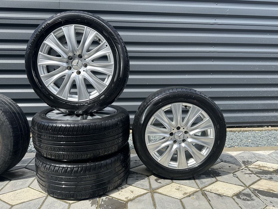 Vand jante aliaj Mercedes w222 S class 5 x 112 R18 + cauciucuri 245 / 50 / R18 8j x 18 et 41