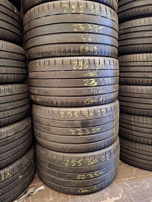 4 anvelope 295/30 R22 Continental