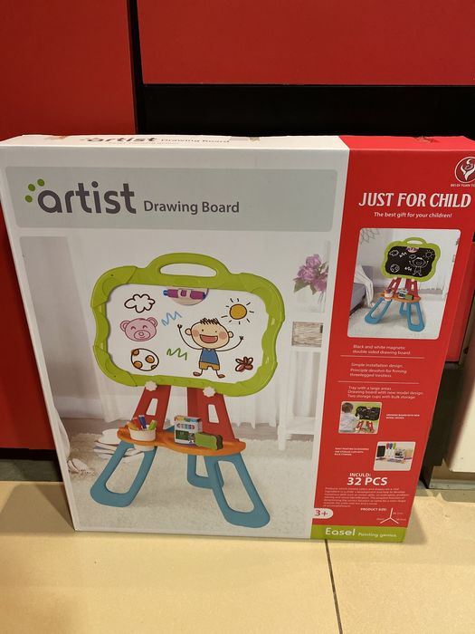 Двустранна магнитна дъска за рисуване Ocie - Artist