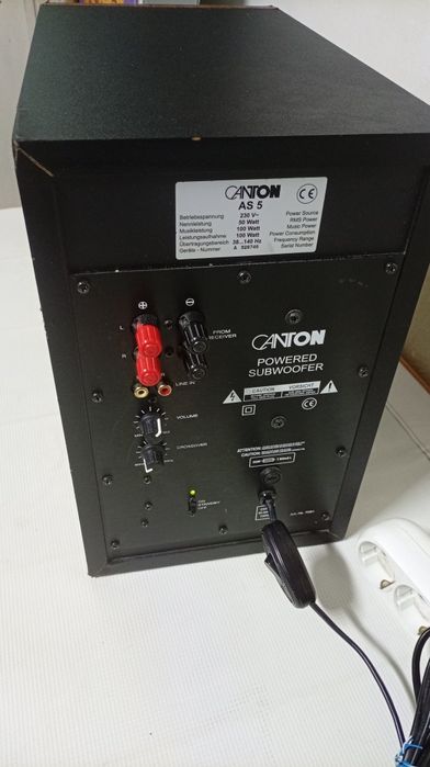 Canton AS-5 subwoofer activ