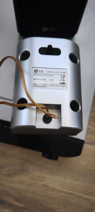 Sistem 5.1. lg subwofer