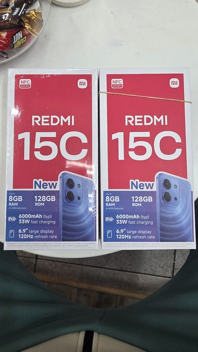 Redmi 15 C 8GB ram 128GB