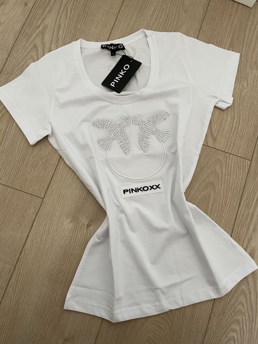 Тениски Pinko бяла и черна