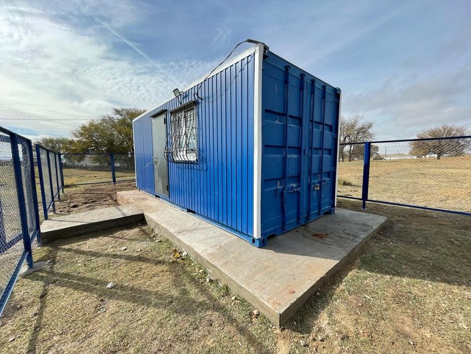 Блочно модульное подстанция для очисти воды по ключ,на базе контейнера