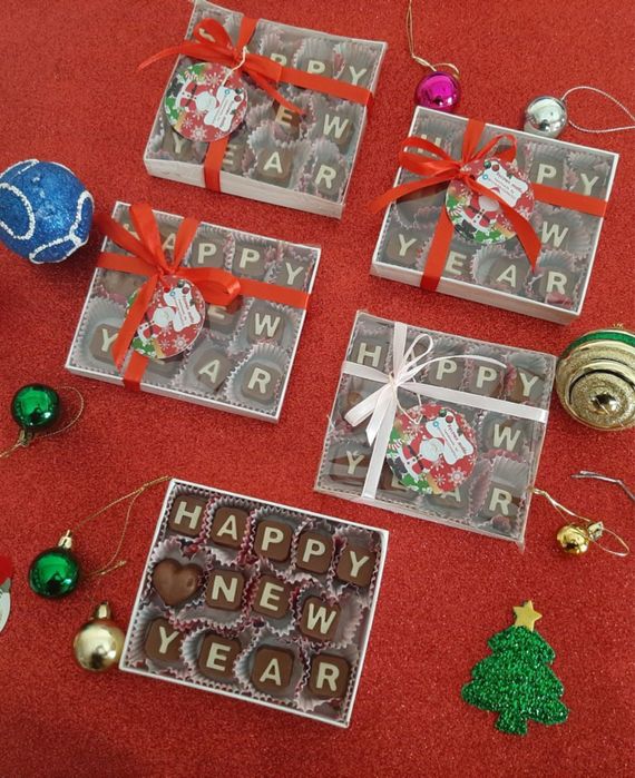 Новагодние подарки из шоколада