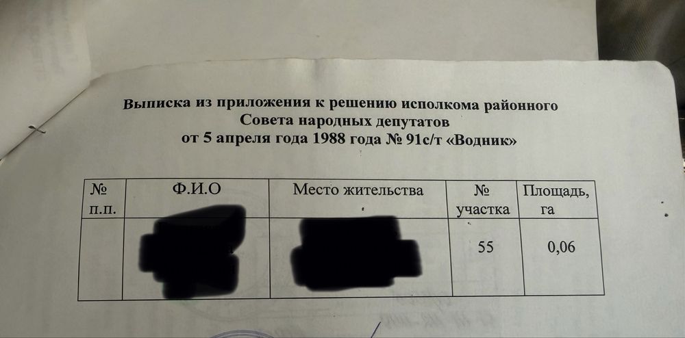 Продам земельный участок в с/т Водник