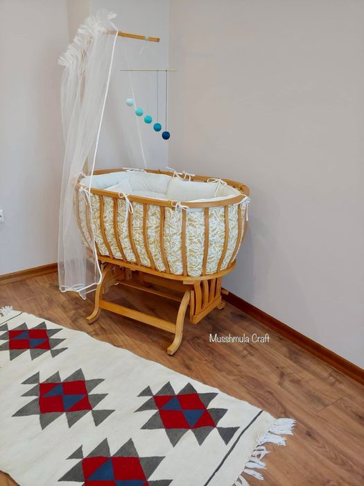 Въртележка за кошара Гоби за бебе/- Монтесори/Gobbi,подарък новородено