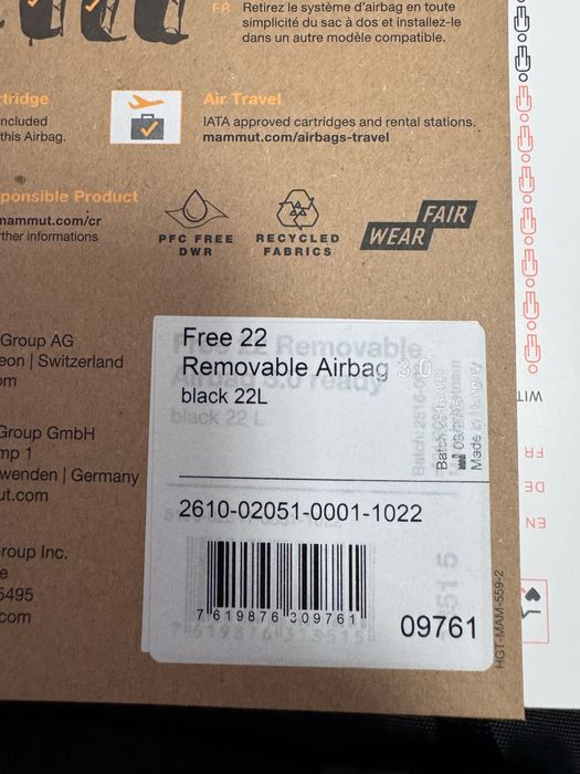 Rucsac Mmmut Tour 30 Removable Airbag 3.0