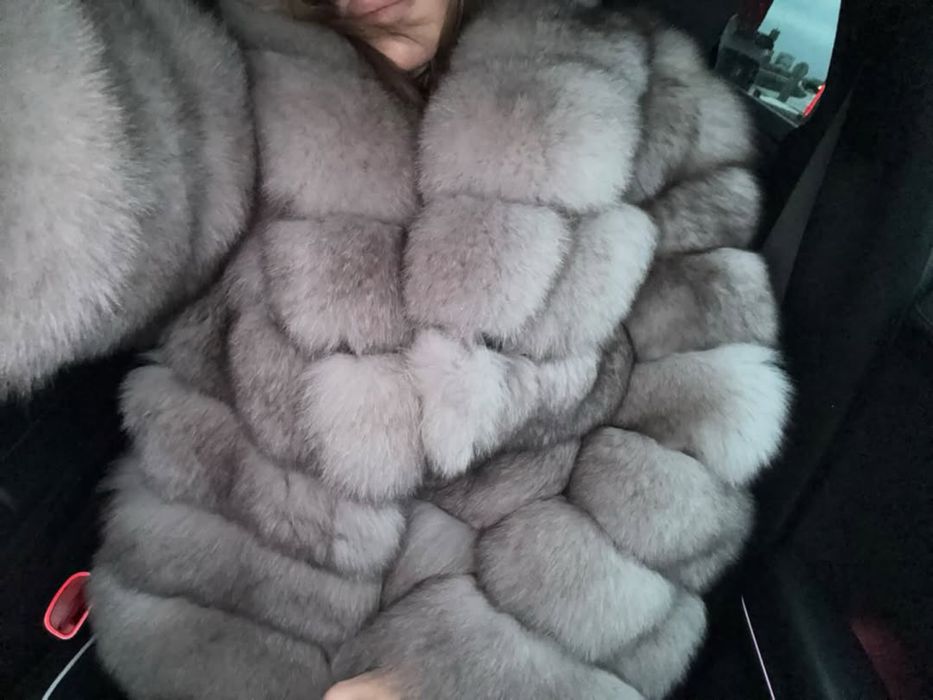 Палто от косъм на самур