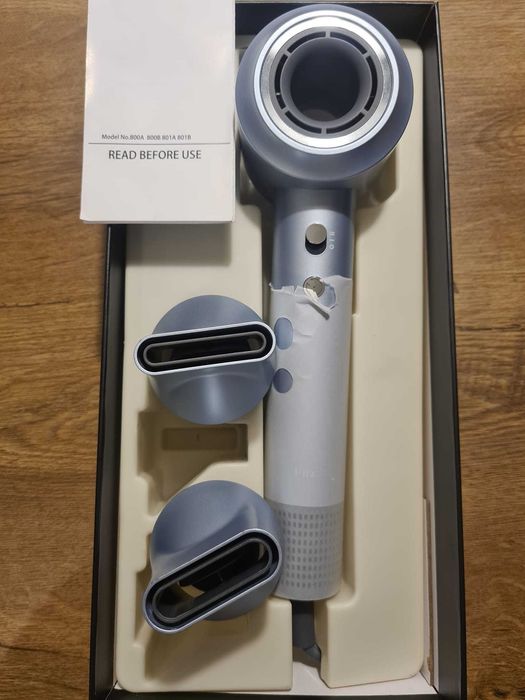 Ionic Hair Dryer Fitz Grey 1400 W, 1200 W