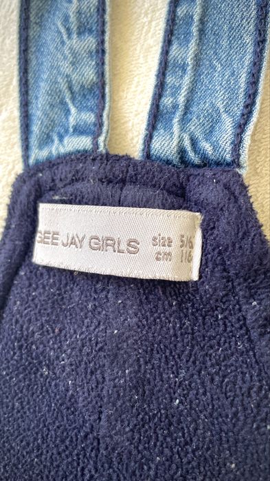 Джинсовый комбинезон