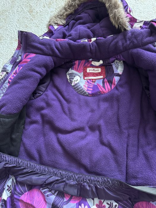 Зимний комбензон для девочки фирма premont