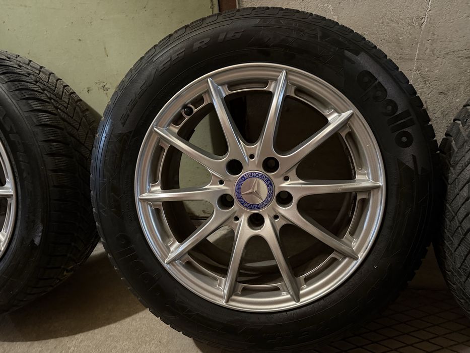 Джанти на Mercedes + зимни гуми подарък