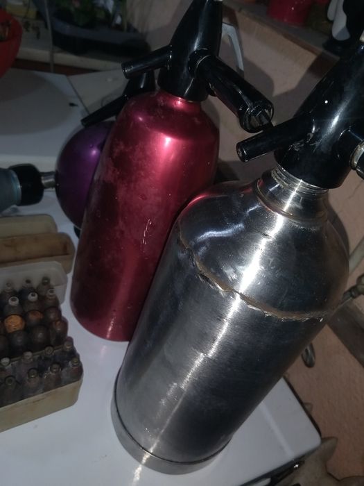 Sifoane capsule aluminiu sau inox