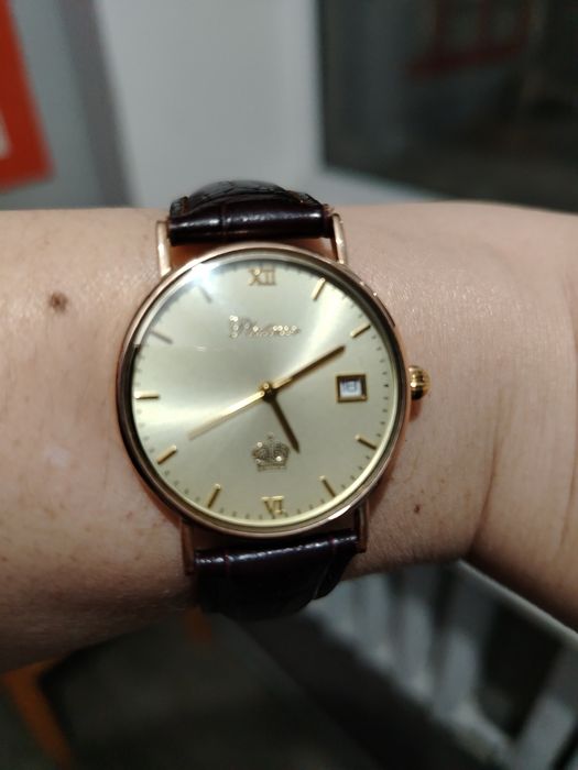 Часы платинум золотые