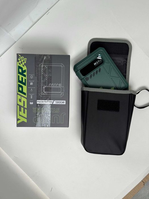YESPER M3 Pro avto starter + kompressor + fonar + Power Bank