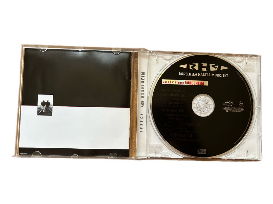 CD Rodelheim Hartreim Projekt Zuruck Nach Rodelheim 1996 MCA 3p Deutschrap