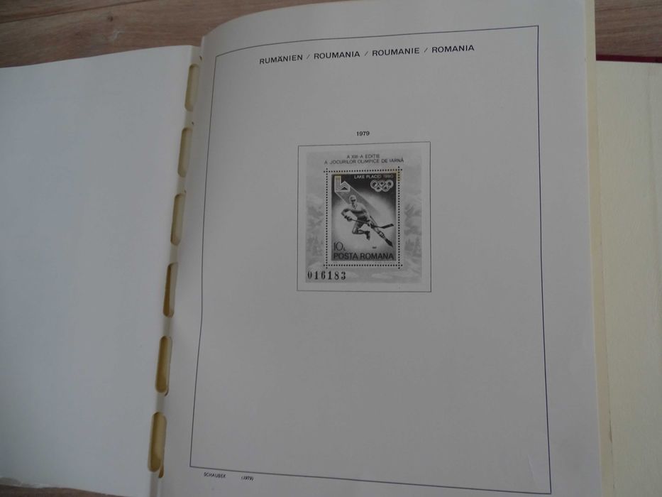 Romania 1966-1979 - Album pentru timbre gol (Lot 75)