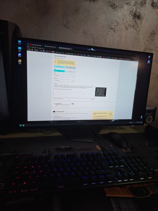 Monitor Gaming AOC, AGON, PRO, 26.7", QD-OLED, QHD, 240Hz, 0.03ms