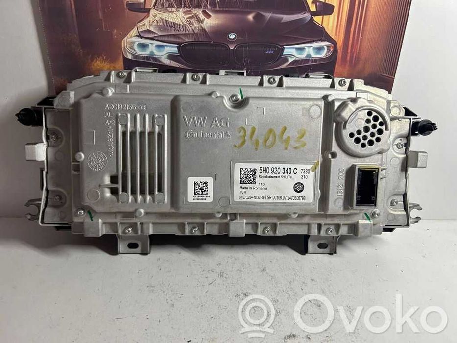 Ceasuri bord digitale Vw Golf 8 an  2024 cod 5H0920340C.