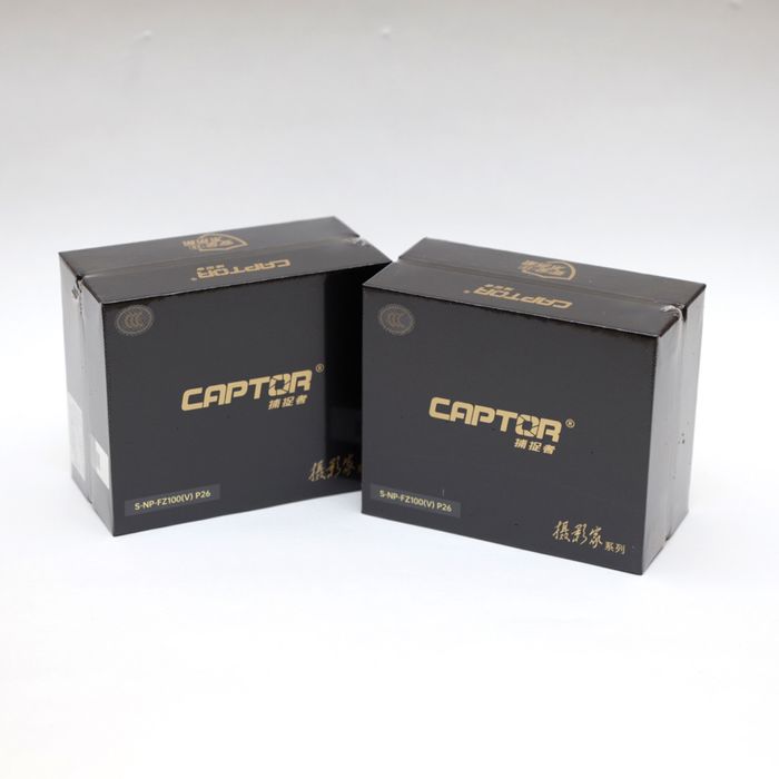 Новые батареи SONY NP-FZ100 CAPTOR 2600 mAh c type-C портом