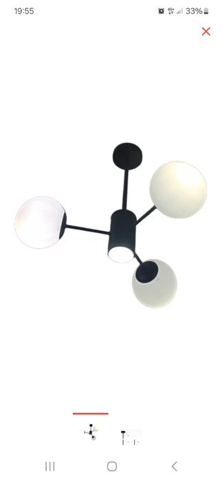 Люстры loft (2 штуки) новые