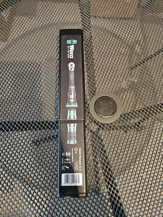 Cheie dinamometrica WERA 0507560001 CLICK TORQUE  A 5 cu clichet