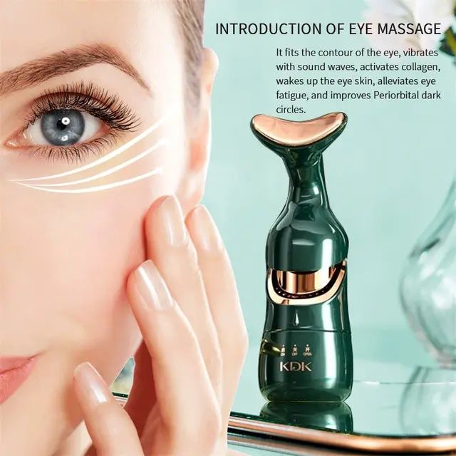 Массажер для лица омолаживает мышцы лица