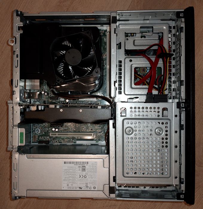 HP 800 G4 SFF-i7 8700/16gb/Nvme 256gb+hdd 500gb/gtx 1050 4gb-перфектен