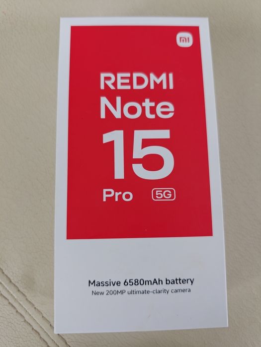 Redmi Note 15 Pro 5g 12gb RAM 512 GB Stocare