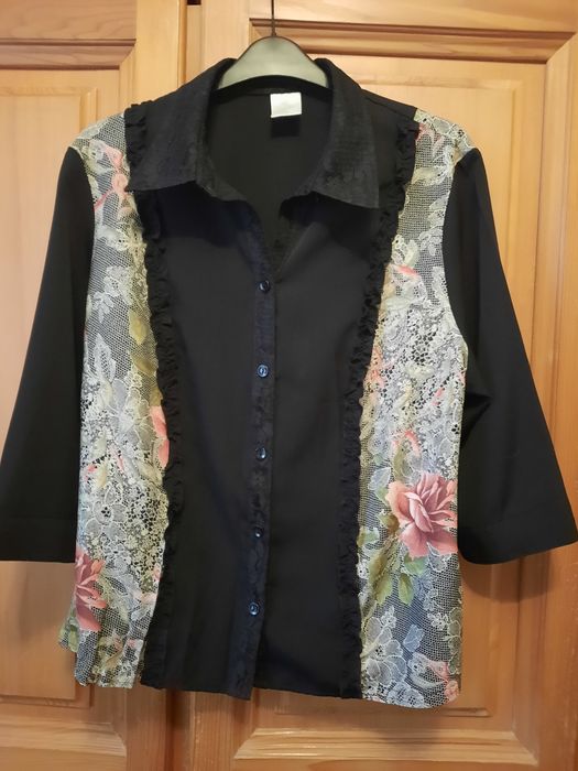 Bluza dama cu dantela mărimea 48