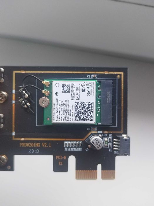 Ax210 pci e kit wifi+bt 5.3
